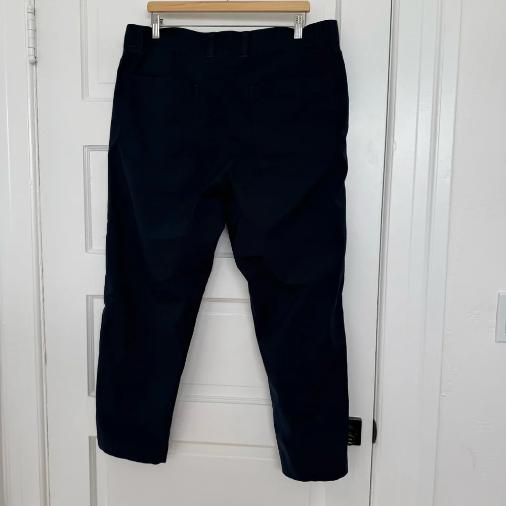 Lululemon Relaxed Tapered Trouser Smooth Twill Navy